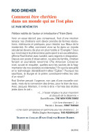 Comment être chrètien dans un monde qui ne l'est plus