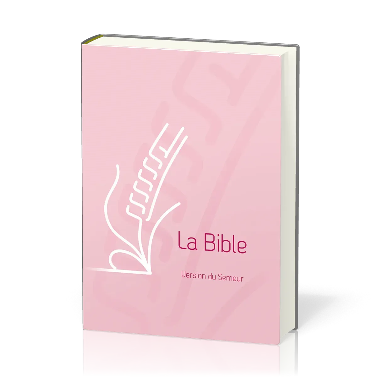 Bible Semeur 2015, couverture rigide rose illustrée