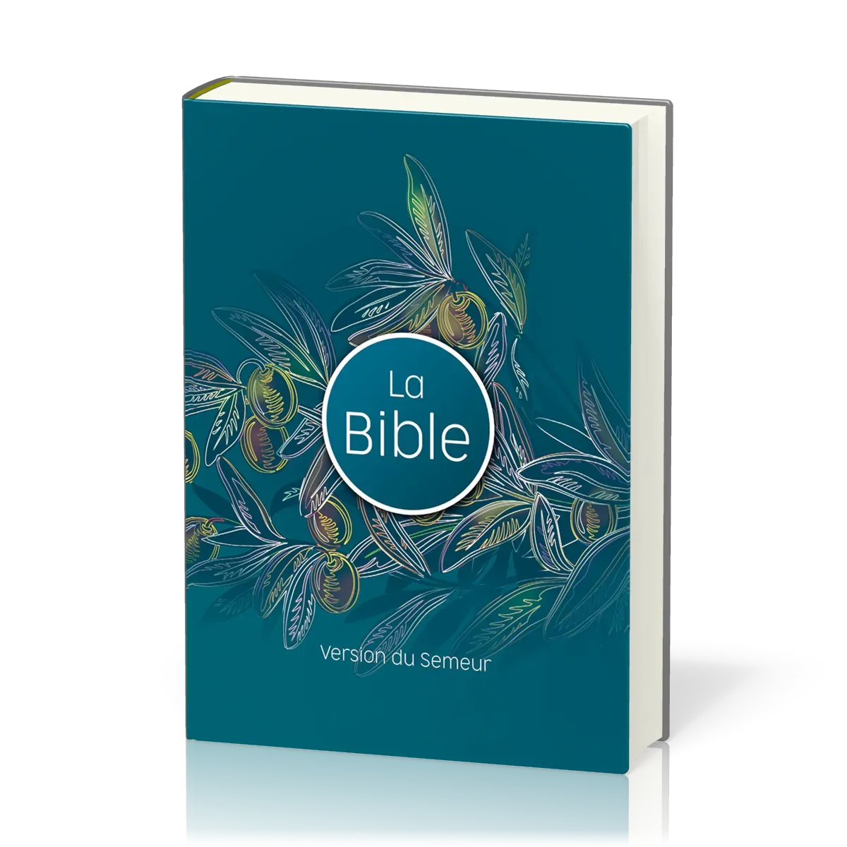 Bible Semeur 2015, couverture rigide illustrée, olivier, tranche blanche