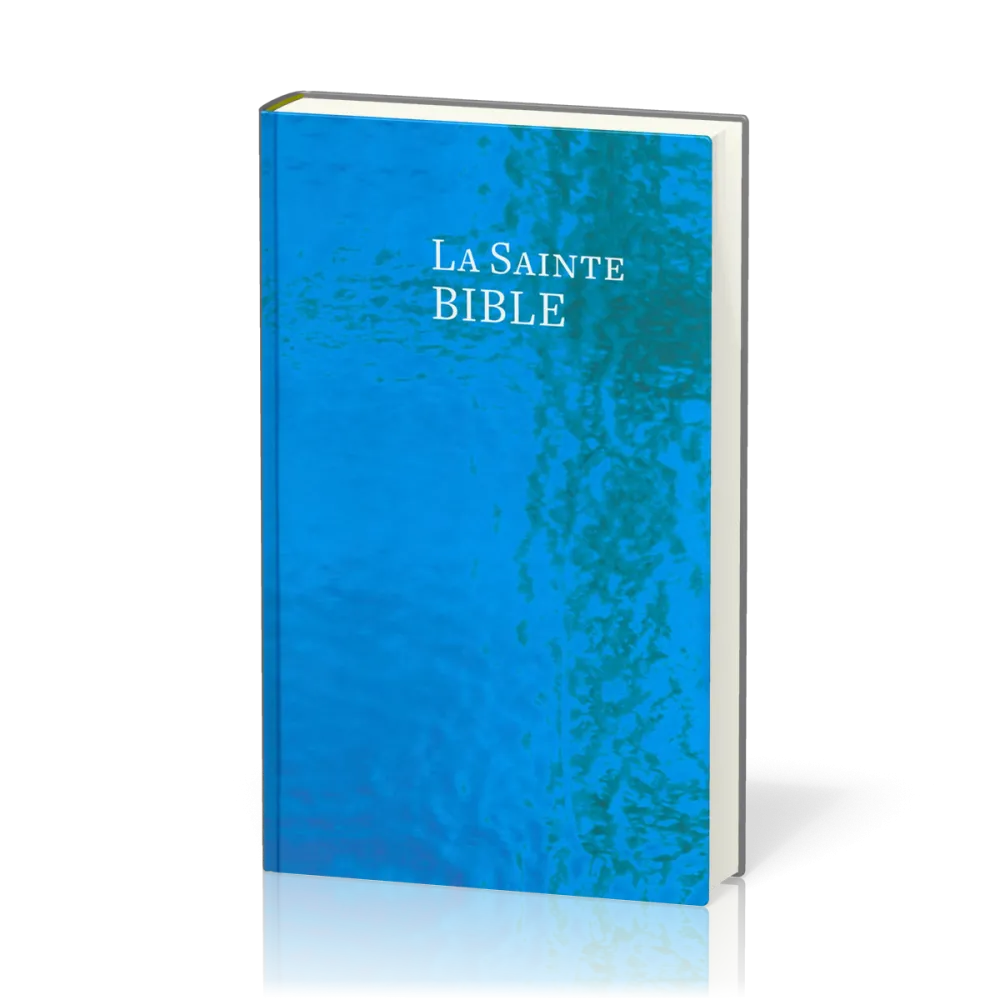 Bible Darby petit format rigide bleu