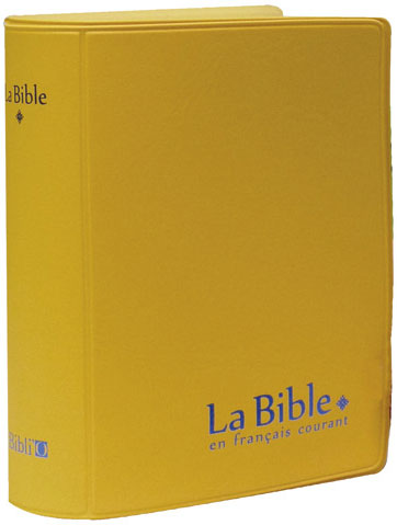 BIBLE FRANCAIS COURANT MINI VINYL SAFRAN