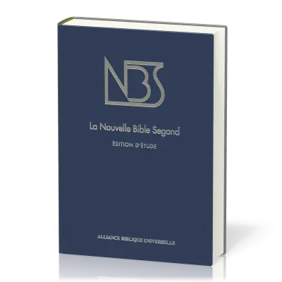 Bible NBS - étude - Rigide bleue