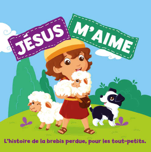 Jésus m'aime - Un livre tissu crissant-craquant