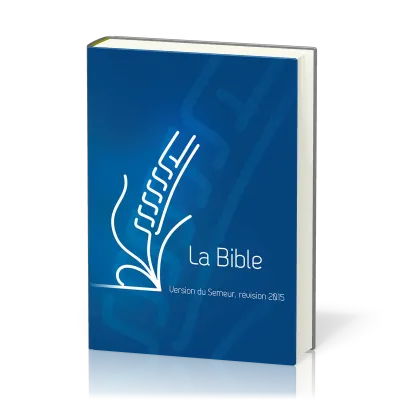 BIBLE DU SEMEUR 2015 RIGIDE BLEU