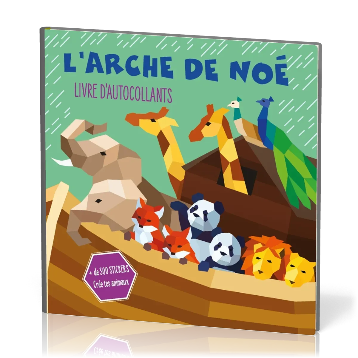 Arche de Noé - livre d'autocollants