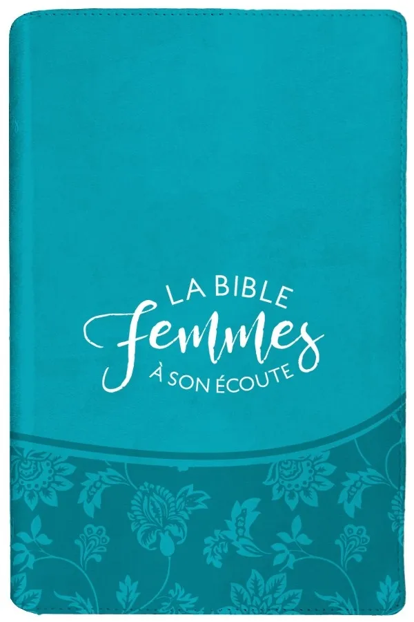 Bible Segond 1910 Femmes à son écoute - souple turquoise