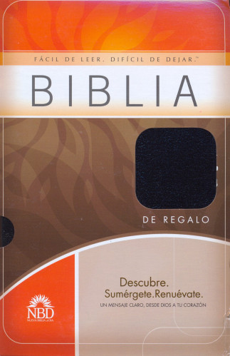 ESPAGNOL BIBLE, NUEVA BIBLIA AL DIA - SIMILI, SOUPLE , NOIR
