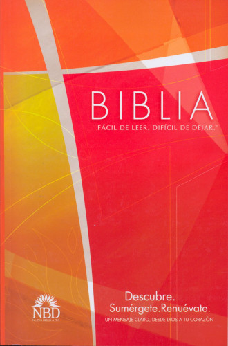ESPAGNOL BIBLE, NUEVA BIBLIA AL DIA, BROCHE, ORANGE