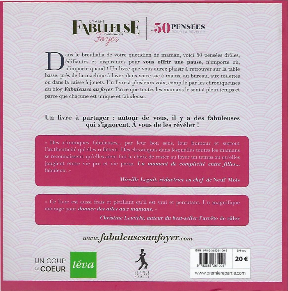 IL Y A UNE FABULEUSE DANS CHAQUE FOYER. 50 PENSEE POUR LA REVELER