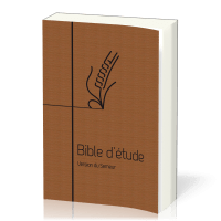 Bible d'étude Semeur 2015 couverture souple brune tranche blanche